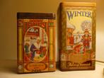 Vintage trommels/blikken Douwe Egberts en Kanis en Gunnink, Ophalen, Gebruikt, Koffie, Douwe Egberts