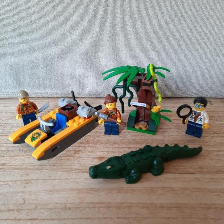 LEGO | 60157 Jungle Startset City, Kinderen en Baby's, Speelgoed | Duplo en Lego, Zo goed als nieuw, Lego, Complete set, Ophalen of Verzenden