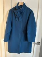 Paule Ka wollen jas mantel maat F40 NL38 blauw strikdetail, Maat 38/40 (M), Paule Ka, Nieuw, Verzenden