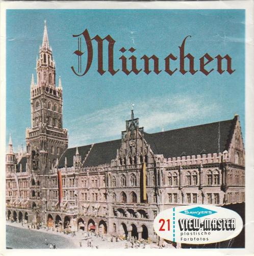 view master MÜNCHEN DUITSLAND C420 viewmaster, Verzamelen, Speelgoed, Gebruikt, Ophalen of Verzenden