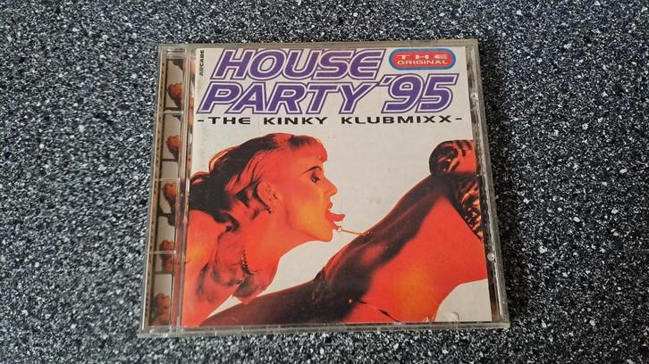 Vintage cd House Party '95 - The Kinky Klubmixx, Cd's en Dvd's, Cd's | Dance en House, Gebruikt, Dance Populair, Ophalen of Verzenden