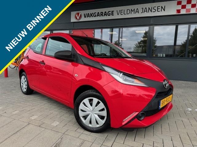 Toyota Aygo 1.0 VVT-i X-FUN 5-DRS. + AIRCO/CRUISE CONTROL, Auto's, Toyota, Bedrijf, Aygo, ABS, Airbags, Airconditioning, Bluetooth