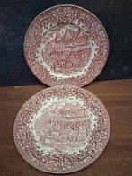 2 dinerborden  royal Tudor Ware  Ironstone, Ophalen of Verzenden