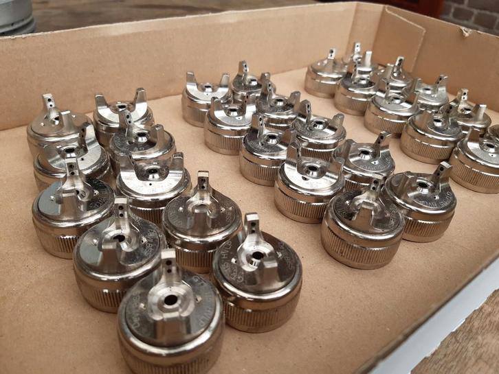 Devilbiss GTI 115 HVLP luchtkap gti-407-115 lakspuit spuit, Auto diversen, Autogereedschap, Zo goed als nieuw, Ophalen