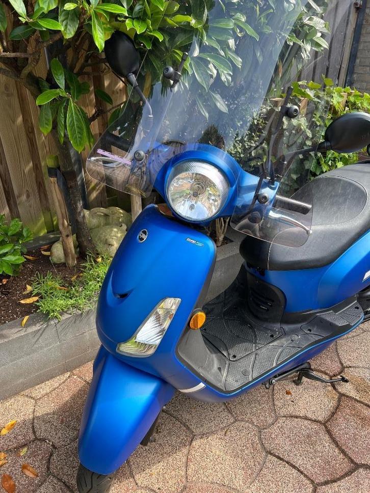 Scooter 2022, Fietsen en Brommers, Scooters | SYM, Gebruikt, Fiddle, Maximaal 45 km/u, Benzine, Ophalen