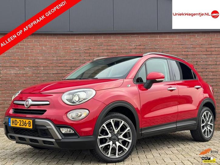 Fiat 500X 1.4 TURBO AUTOMAAT | NL-AUTO! | DEALER OH!, Auto's, Fiat, Bedrijf, Te koop, 500X, ABS, Airbags, Airconditioning, Alarm