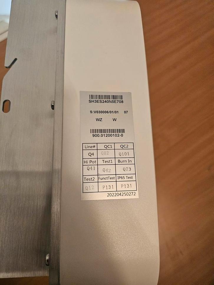 Sofar Solar 4KTL-M-G3 Omvormer - 4kW, 3-fase, 2022, Doe-het-zelf en Verbouw, Zonnepanelen en Toebehoren, Gebruikt, Overige typen