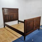 Antiek Frans tweepersoonsbed, Art Deco, Brocante bed. 031910, Ophalen of Verzenden