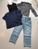 Maat 40 / Maat L: 1 topje, 2 blouses, 1 broek, Ophalen of Verzenden, Zo goed als nieuw, Maat 38/40 (M)