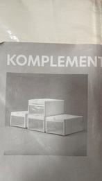Nieuwe Komplement IKEA opbergdozen, Ophalen of Verzenden, Zo goed als nieuw, 25 tot 50 cm, Minder dan 100 cm