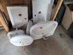 Diverse wastafels., Ophalen, Gebruikt, Vrijstaande haard, Houthaard