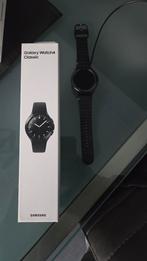 Samsung Galaxy Watch 4 Classic Compleet, Sieraden, Tassen en Uiterlijk, Smartwatches, Conditie, Zwart, Ophalen of Verzenden, Zo goed als nieuw
