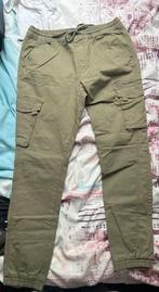 Stevige utility broek donkergroen / donkerblauw maat M, Ophalen of Verzenden, Zo goed als nieuw, Groen