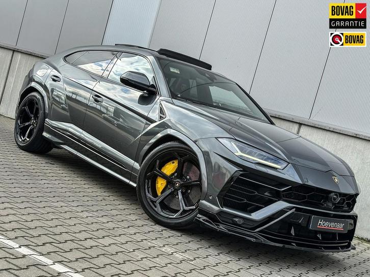 Lamborghini URUS 4.0 V8 Alcantara Ceramic 4Wielbest B&O 3D A, Auto's, Lamborghini, Bedrijf, Te koop, Urus, 360° camera, 4x4, Adaptive Cruise Control