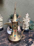 India koper kannetje bewerkt met stenen Indiase oosters, Ophalen of Verzenden, Koper