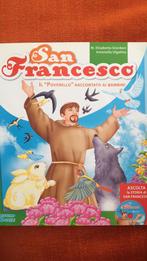 La storia di San Francesco libro con cd, Ophalen of Verzenden, Zo goed als nieuw