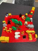 Duplo dierentuindieren met grondplaat, Ophalen of Verzenden, Gebruikt, Losse stenen, Duplo