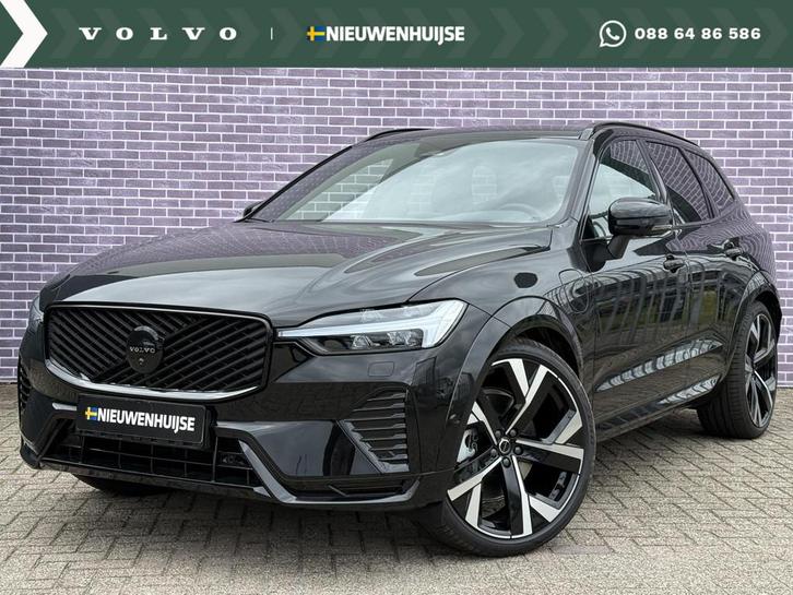 Volvo XC60 2.0 T6 Plug-in hybrid AWD Ultra Black Edition | N, Auto's, Volvo, Bedrijf, Te koop, XC60, 360° camera, 4x4, ABS, Achteruitrijcamera