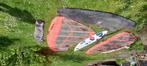 surfplankset (1x plank, 2x zeil, 2x vin, 1x giek), Watersport en Boten, Windsurfen, Ophalen, Met draagtas, Minder dan 250 cm, Complete set
