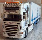 SCANIA R620 trekker met koeloplegger "Trio-Trans - Augsburg", Ophalen of Verzenden, Nieuw, Bus of Vrachtwagen, Tekno