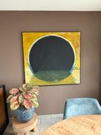 Jan Lemmens Schilderij - buis in Geel en Groen, Ophalen