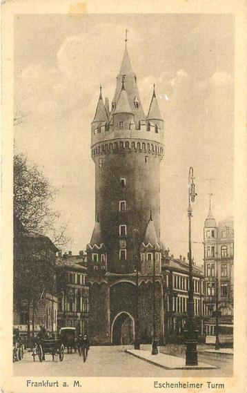 (381-190-033) Frankfurt Eschenheimer Turm beschikbaar voor biedingen