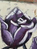 -	Schilderij tulpen groot, Huis en Inrichting, Woonaccessoires | Schilderijen, Tekeningen en Foto's, Ophalen of Verzenden