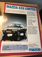 Mazda 323 BF en 626 GC limited folder leaflet., Ophalen of Verzenden, Zo goed als nieuw, Mazda