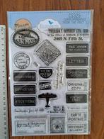 CS325 ECD ELIZABETH CRAFT DESIGNS STEMPEL CORRESPONDENCE, Ophalen of Verzenden, Zo goed als nieuw, Clearstamp
