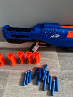 Nerf N-strike Elite Trilogy DS - 15 Blauw/Oranje, Ophalen of Verzenden, Gebruikt