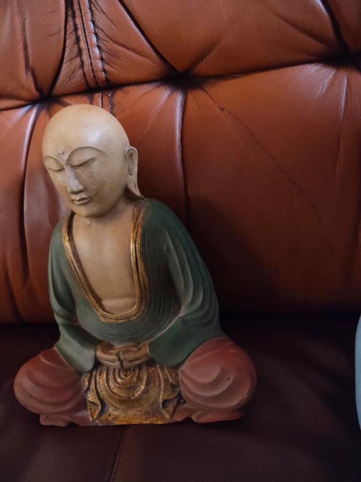 Boeddhabeeld - Mooie decoratie, Huis en Inrichting, Woonaccessoires | Boeddhabeelden, Zo goed als nieuw, Ophalen