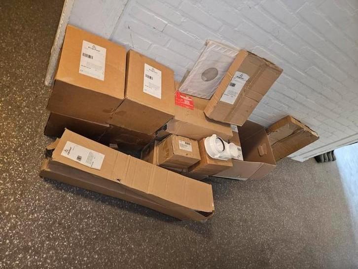 Partij nieuw materiaal  burgerhout - intergas - remeha, Doe-het-zelf en Verbouw, Verwarming en Radiatoren, Nieuw, Cv-ketel of Combi-ketel