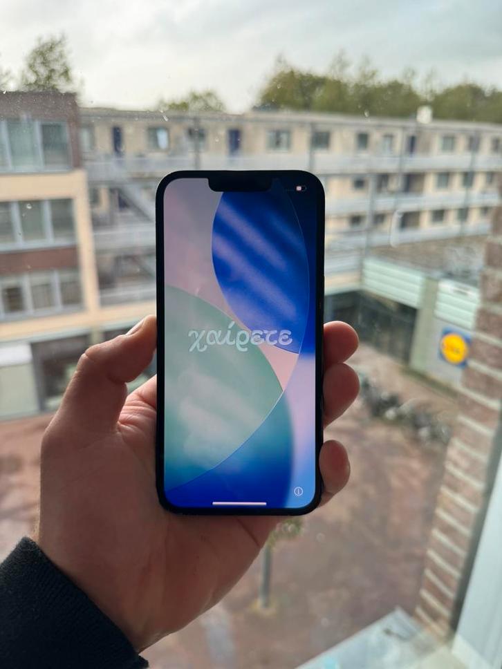 Iphone 13 128GB donkerblauw, Telecommunicatie, Mobiele telefoons | Apple iPhone, Zo goed als nieuw, 128 GB, iPhone 13, Blauw, Ophalen of Verzenden