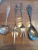 4 stuks antiek bestek, Ophalen of Verzenden