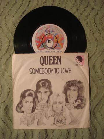 Queen 7" Vinyl Single: ‘Somebody To Love’ (Denemarken) beschikbaar voor biedingen