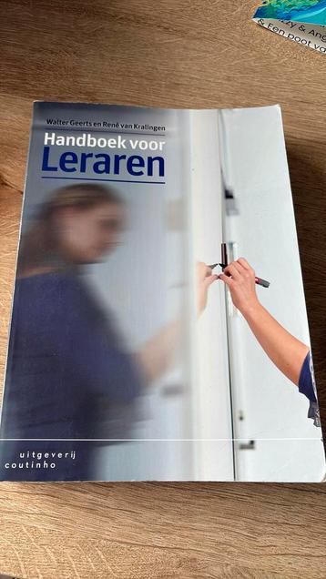 Walter Geerts - Handboek voor leraren beschikbaar voor biedingen