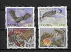Zambia dieren 1989 postfris vleermuizen, Postzegels en Munten, Postzegels | Thematische zegels, Ophalen of Verzenden, Dier of Natuur
