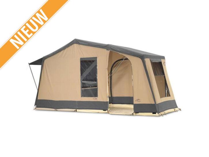 Cabanon Malawi 2.0 Royale DeLuxe - lengtebed, Caravans en Kamperen, Vouwwagens, Cabanon, tot en met 2
