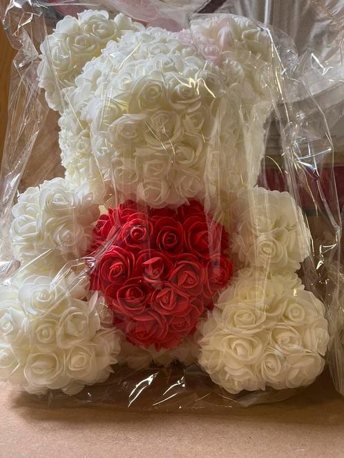 Rozen beer, Verzamelen, Beren en Cherished Teddies, Nieuw, Ophalen of Verzenden