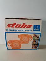 Stabo Vintage Kindertelefoon Setje, Ophalen of Verzenden, Gebruikt, Met draaischijf