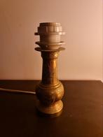 Antieke koperen tafellamp zonder kap., Antiek en Kunst, Ophalen of Verzenden
