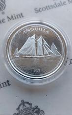 Zilveren 1 oz Anguilla Sailing Regatta 2021, Postzegels en Munten, Munten | Oceanië, Zilver, Ophalen of Verzenden, Losse munt