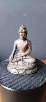 verzilverde Budha, onderlaag koper, gaaf stukje, Ophalen of Verzenden