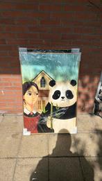 Manga panda schilderij, Huis en Inrichting, Ophalen