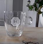 Douwe egberts koffieglas (met zegelafbeelding), Huis en Inrichting, Glas, Overige stijlen, Glas of Glazen, Ophalen of Verzenden