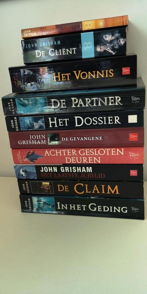 10x John Grisham - o.a. De gevangene, Boeken, Thrillers, Zo goed als nieuw, Nederland, Ophalen of Verzenden