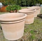 grote plantenbakken terracotta potten, Tuin en Terras, Nieuw, Terracotta, Tuin, Rond