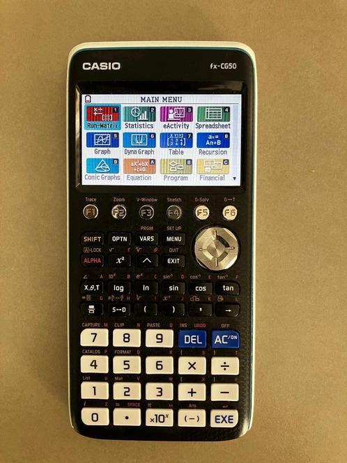 casio grafische rekenmachine, Diversen, Rekenmachines, Gebruikt, Grafische rekenmachine, Ophalen of Verzenden
