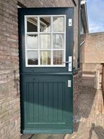 Prachtige boeren dubbele achterdeur (Merbau), Ophalen, Gebruikt, 80 tot 100 cm, Buitendeur
