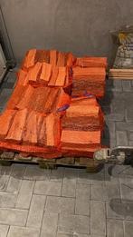 Eiken hout Netzakken van 10 kg, Tuin en Terras, Haardhout, Minder dan 3 m³, Ophalen, Blokken